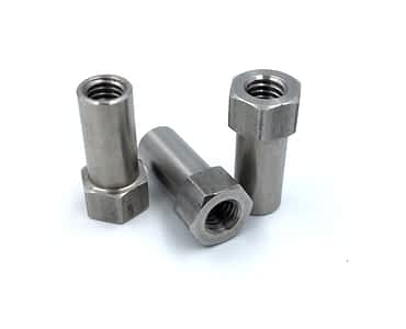 Custom Partial Hex Coupling Nuts – Fully Internally Threaded