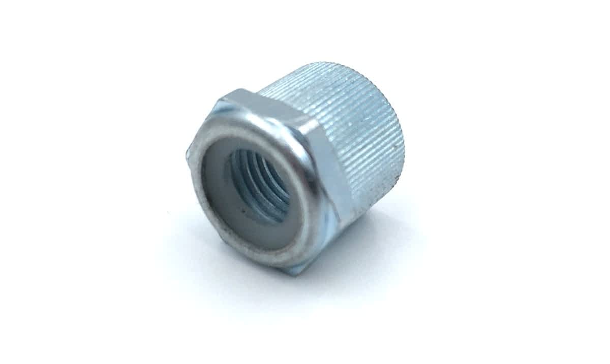 Custom Knurled Nylon Insert Lock Nuts Engineered Custom Hex Nuts