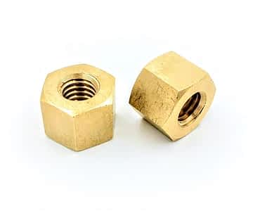 Custom Oversize Brass Hex Nuts