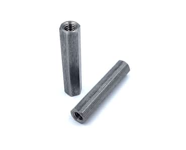 Custom Stainless Steel Hex Coupling Nuts – M3 X 12MM X 4.15MM Across The Flats