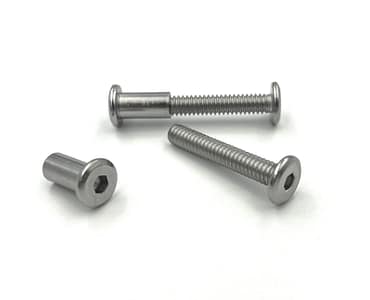 Custom Stainless Barrel Nuts and Barrel Bolts