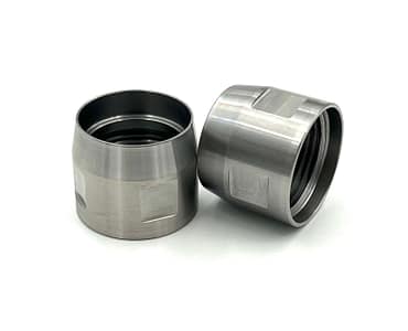 Custom 416 Stainless Precision Threaded Sleeve Nuts