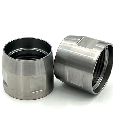 Custom 416 Stainless Precision Threaded Sleeve Nuts